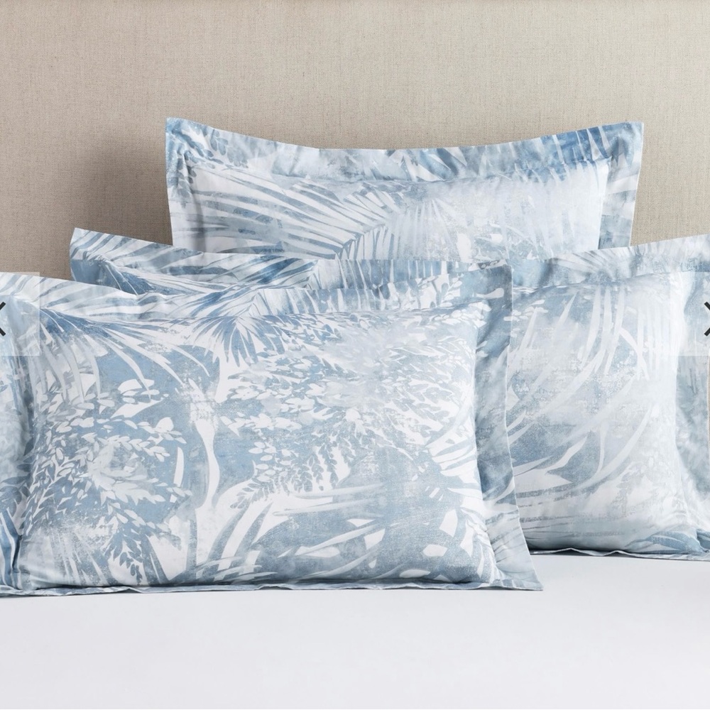 Pottery Barn Layla Palm Percale King Sham